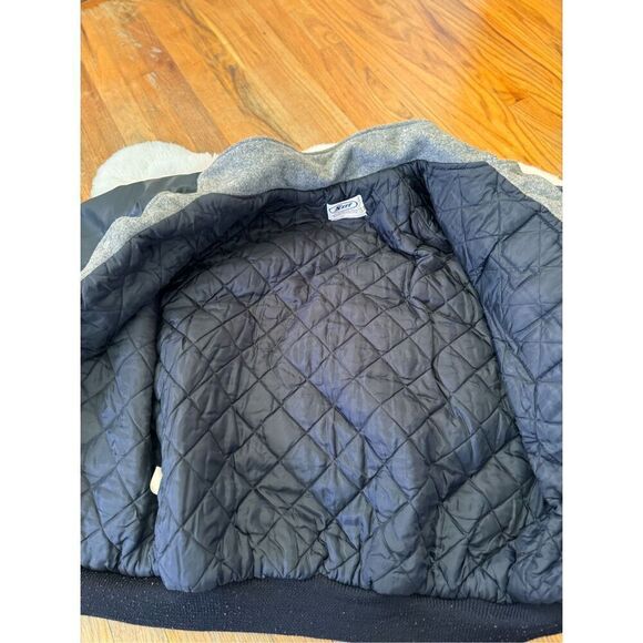 Vintage Neff Wool and Leather Varsity Choir Letterman Jacket Size XL - Picture 7 of 10